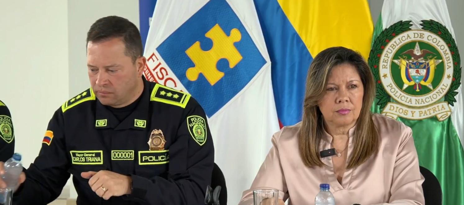 Rueda de prensa sobre atentado al senador Miguel Uribe