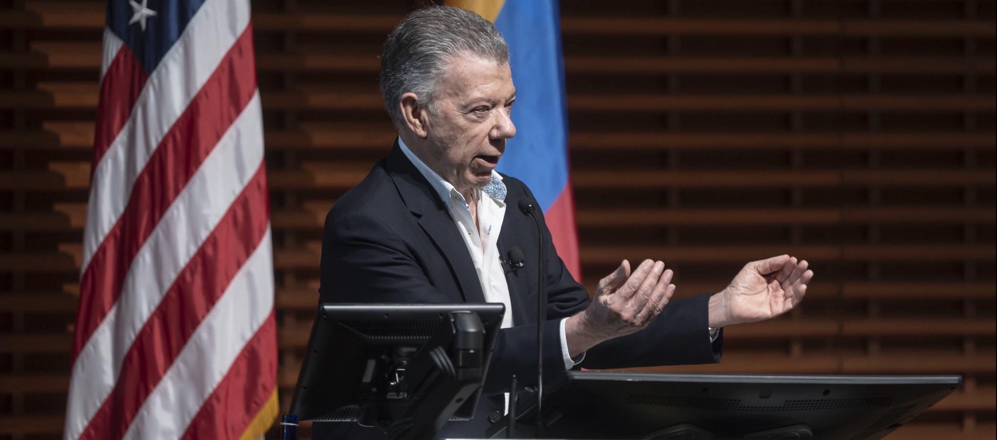 Juan Manuel Santos, exPresidente de Colombia.