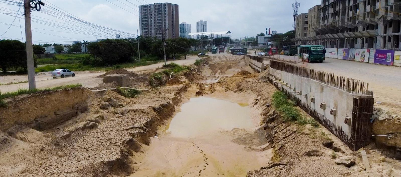 Ciudadanos piden reanudar obras y agilizar los trabajos en la Gran Vía.