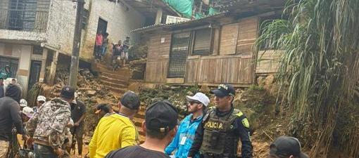 Deslizamientos en Bello, Antioquia.