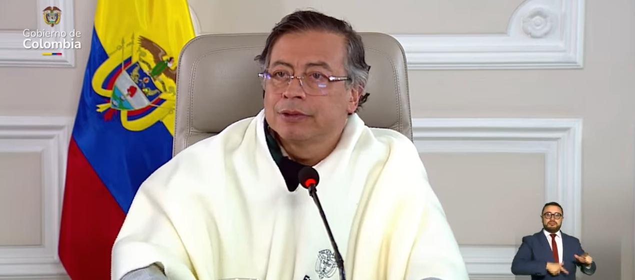 Gustavo Petro, Presidente de Colombia. 