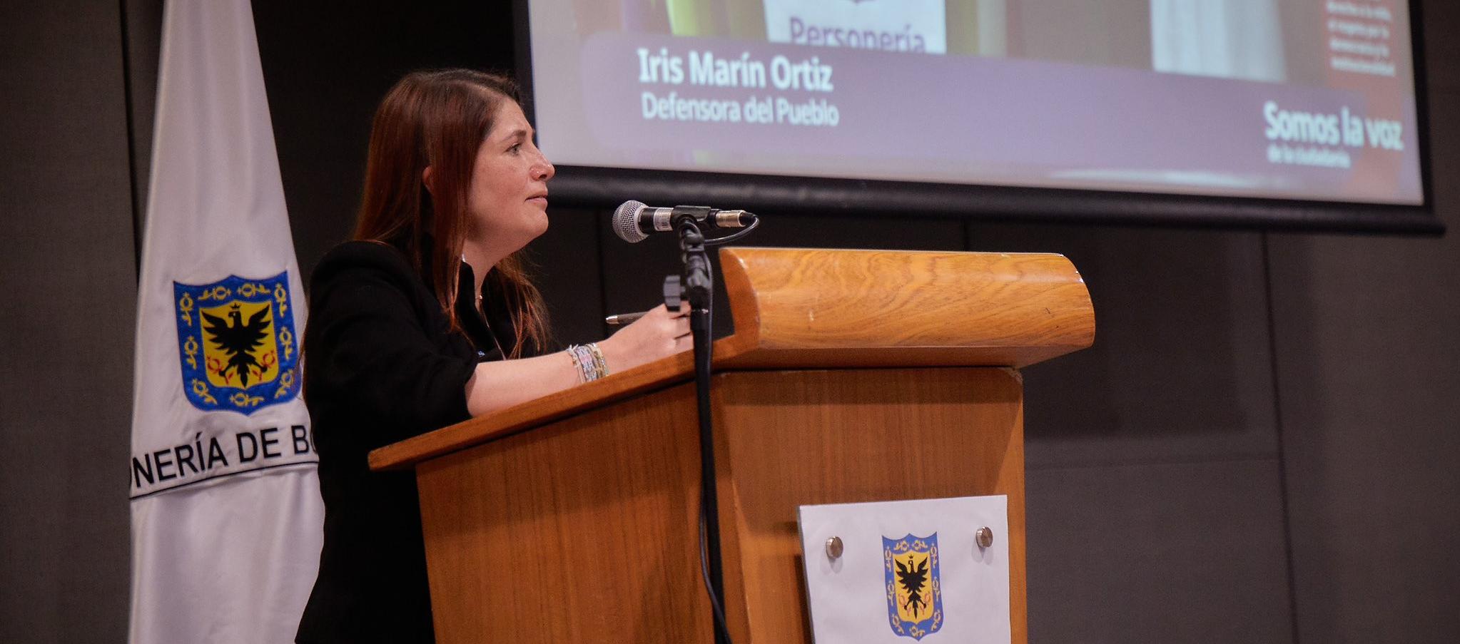 Iris Marín Ortiz, Defensora del Pueblo.