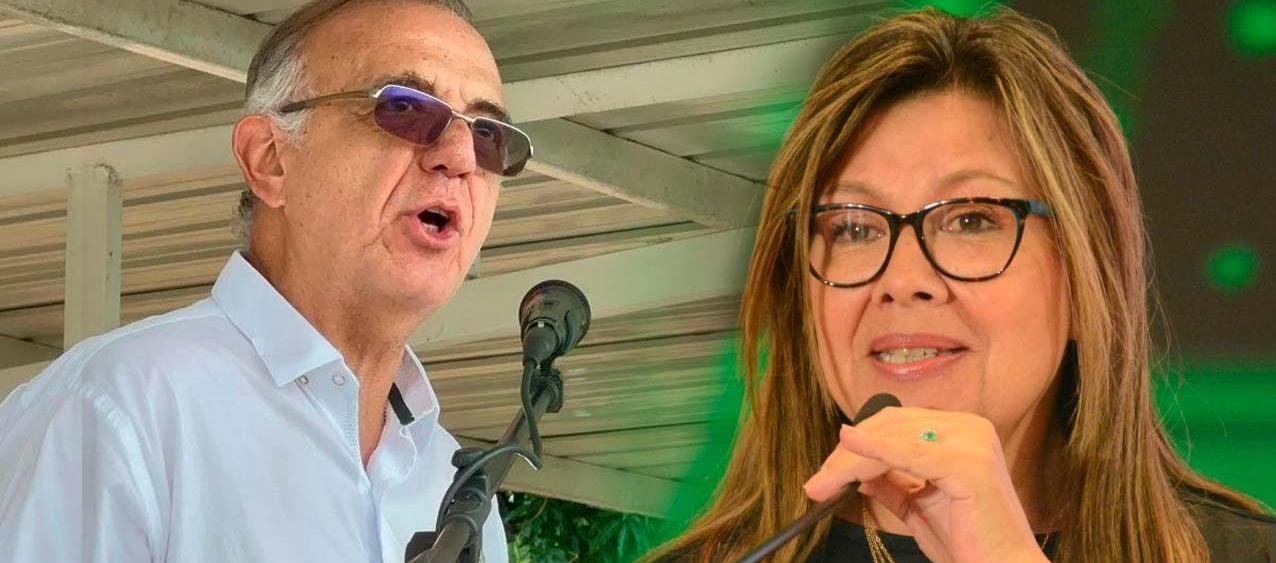 Iván Velásquez y Luz Adriana Camargo.