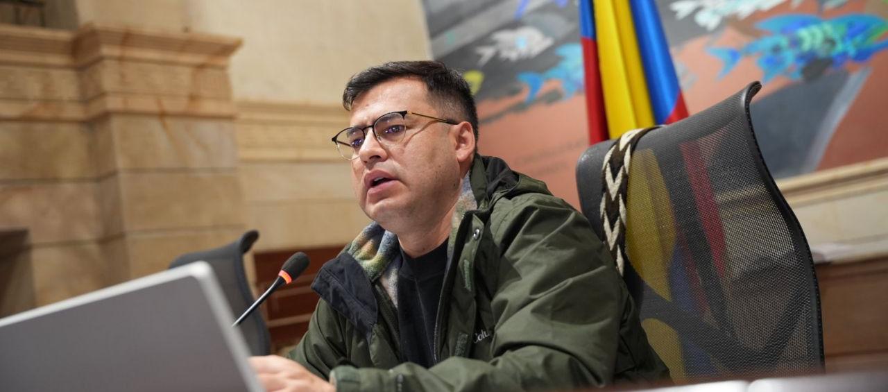 Jaime Raúl Salamanca, presidente de la Cámara.