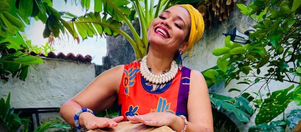 La cantautora, folclorista e investigadora Carmen Sanjuán Meléndez.