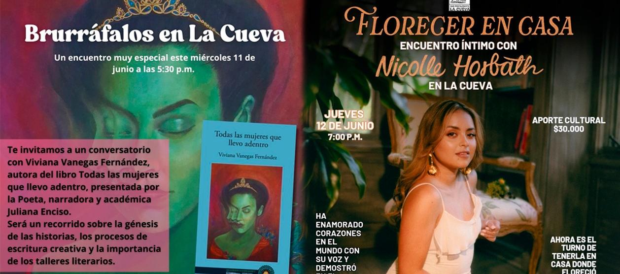 Lanzamiento del libro ‘Todas las mujeres que llevo adentro’ / Conversatorio de Nicolle Horbath.