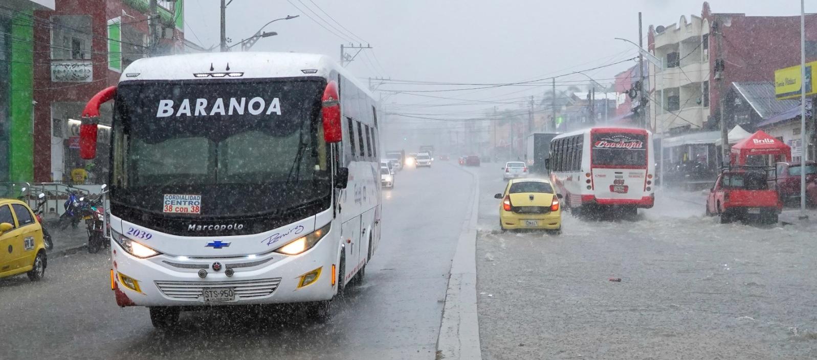 Ideam pronostica lluvias para este fin de semana en Atlántico. 