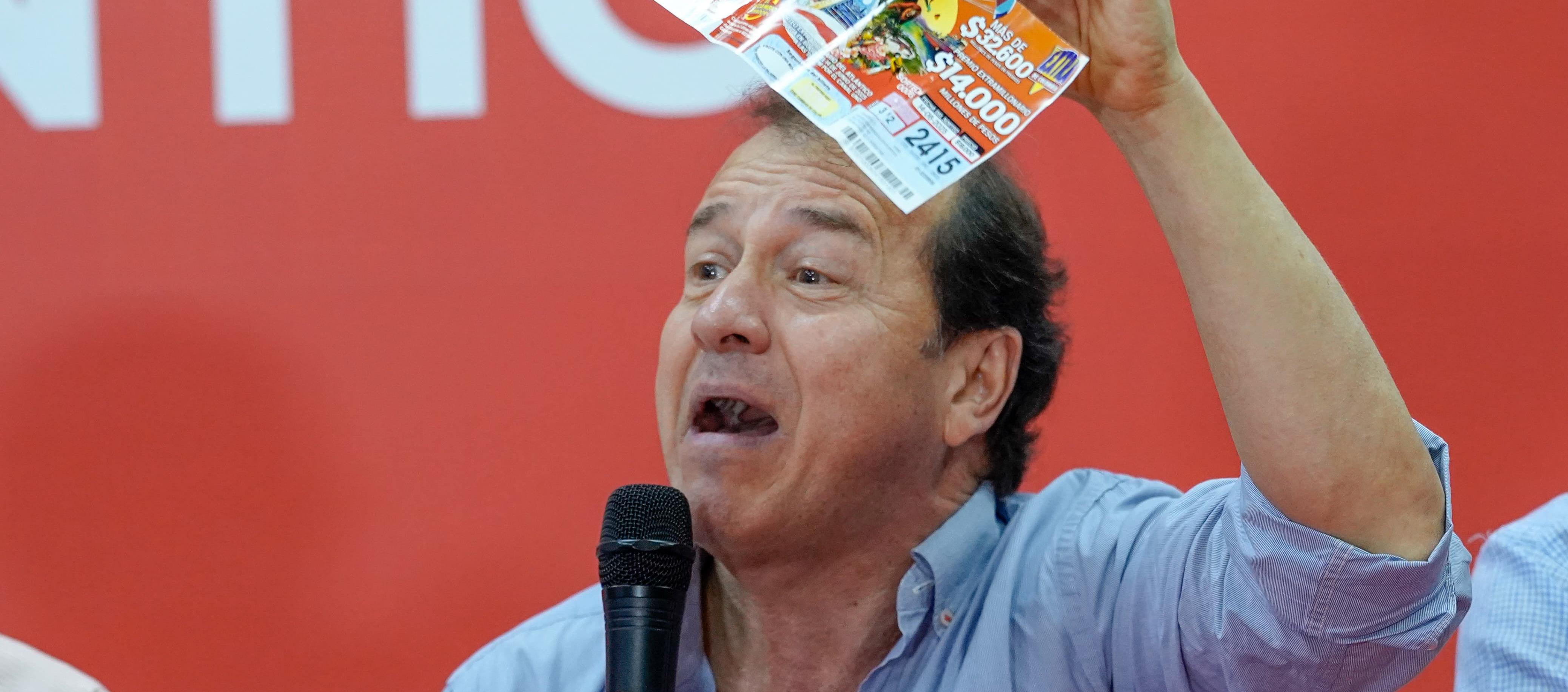 Mario Yepes, presidente de Sorteo Extraordinario.