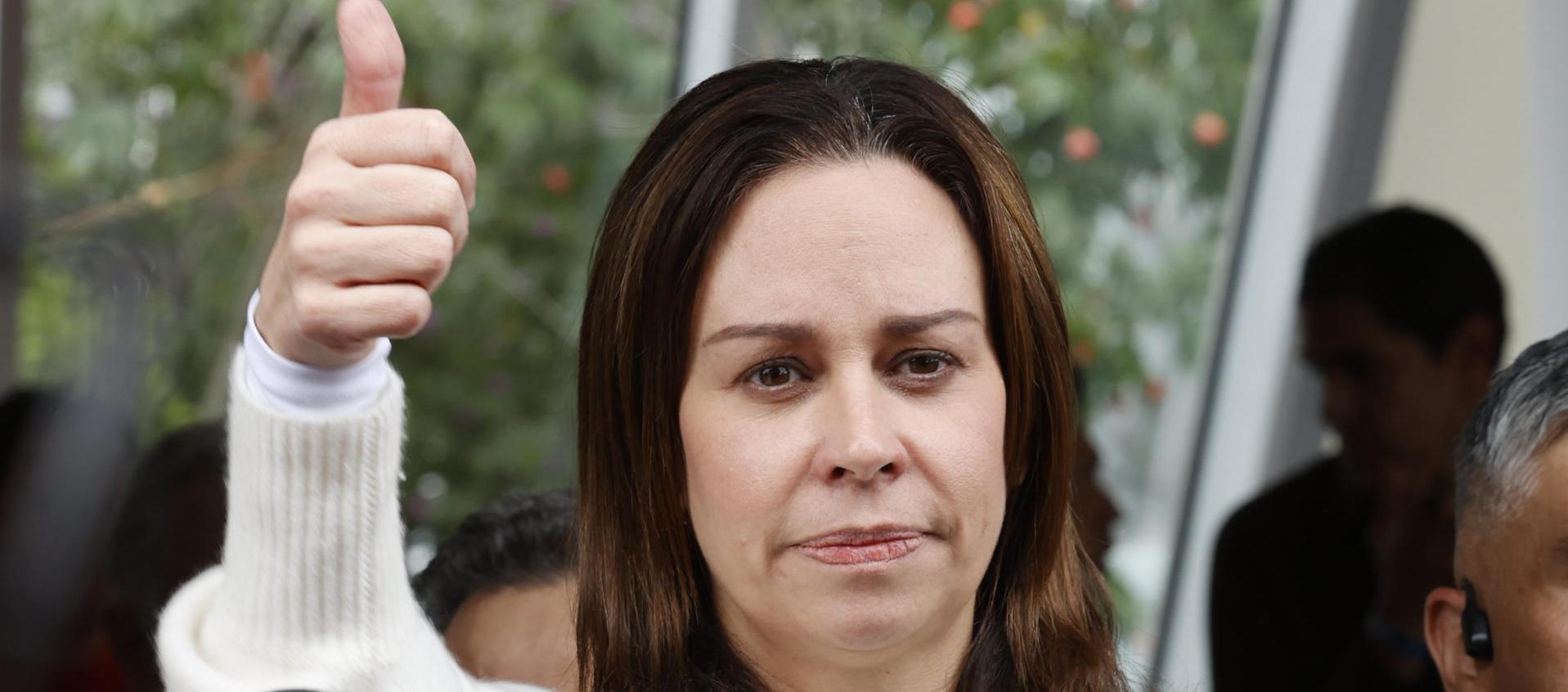 María Claudia Tarazona, esposa de Miguel Uribe