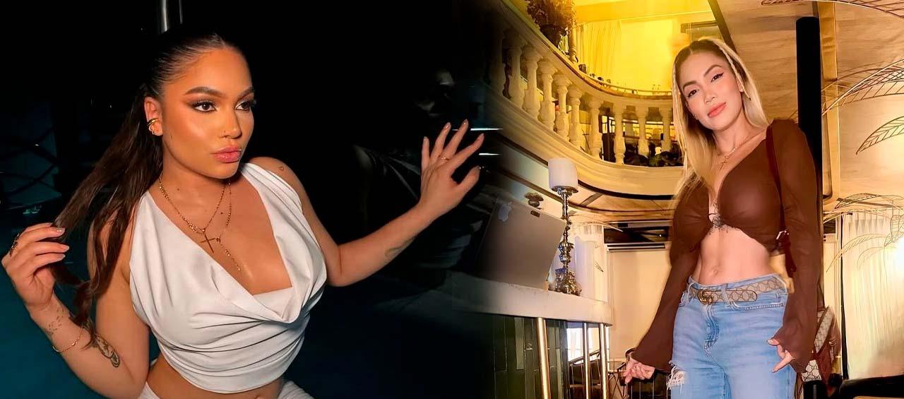 Maciel Gómez y su hermana Aleja.