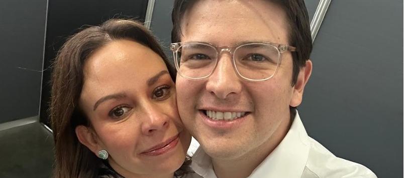 María Claudia Tarazona y su esposo Miguel Uribe Turbay.