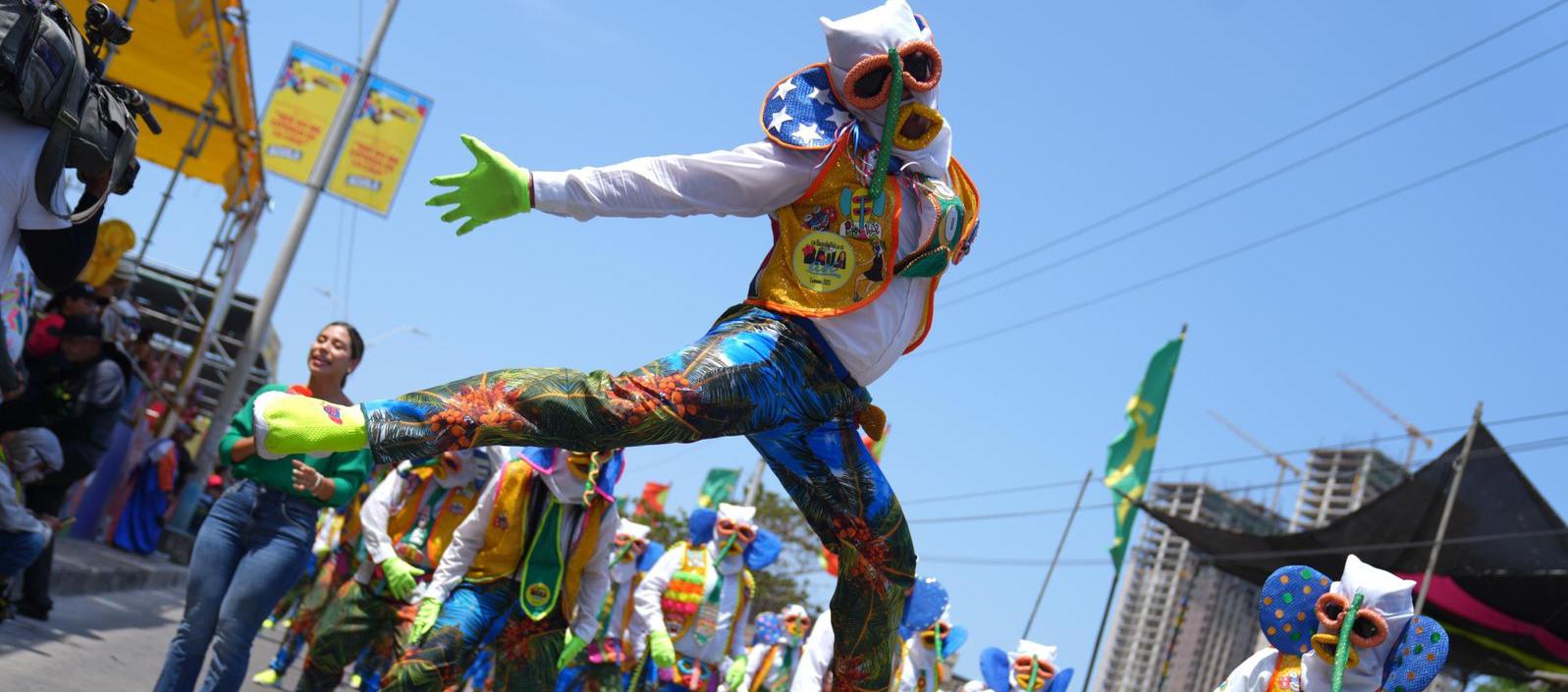 Las Marimondas de Barrio Abajo estarán con todas sus 'piruetas' en Montería. 