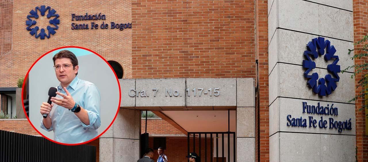 El precandidato Miguel Uribe.