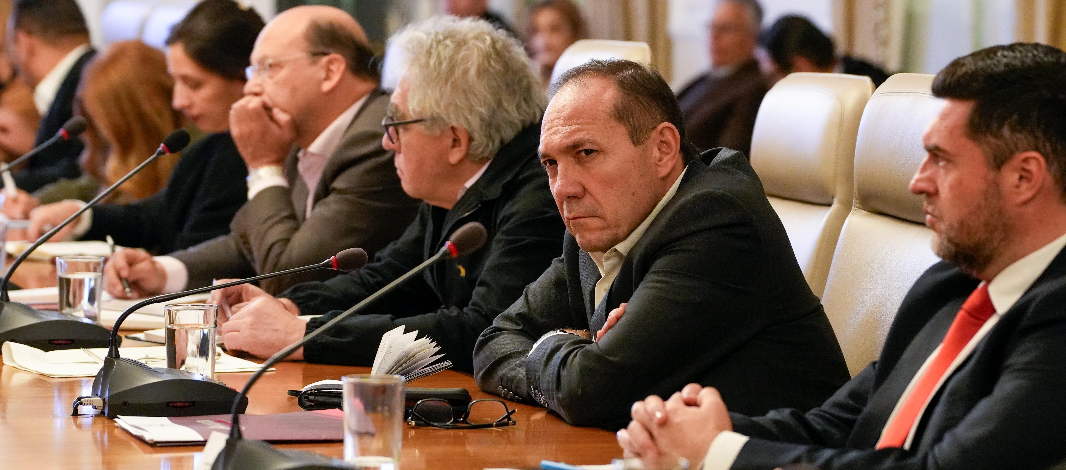 Ministro de Trabajo Antonio Sanguino.