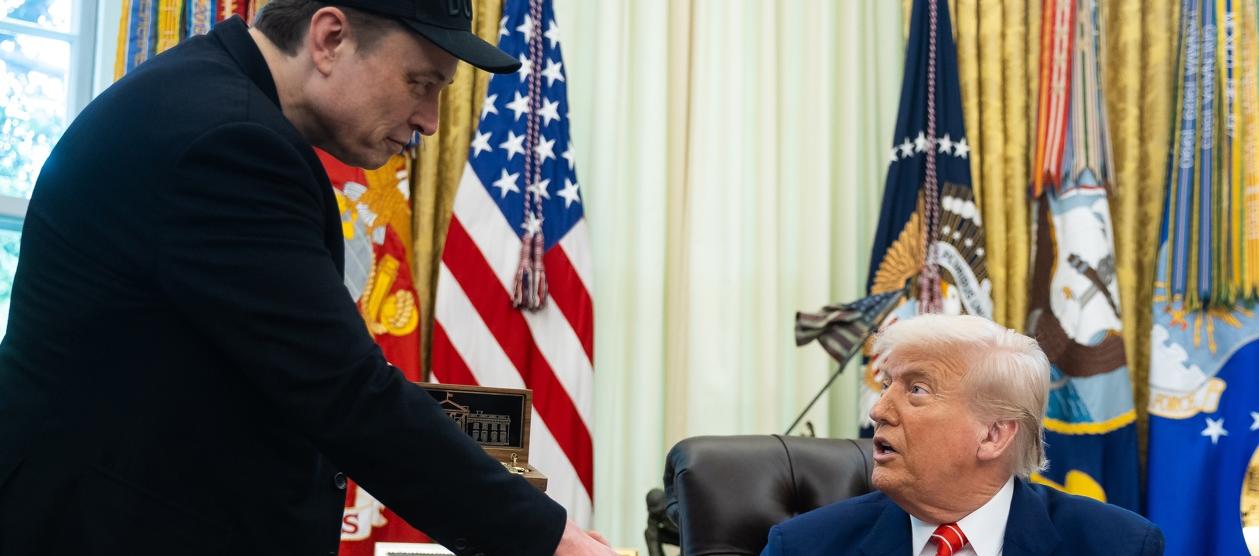 Elon Musk y Donald Trump.