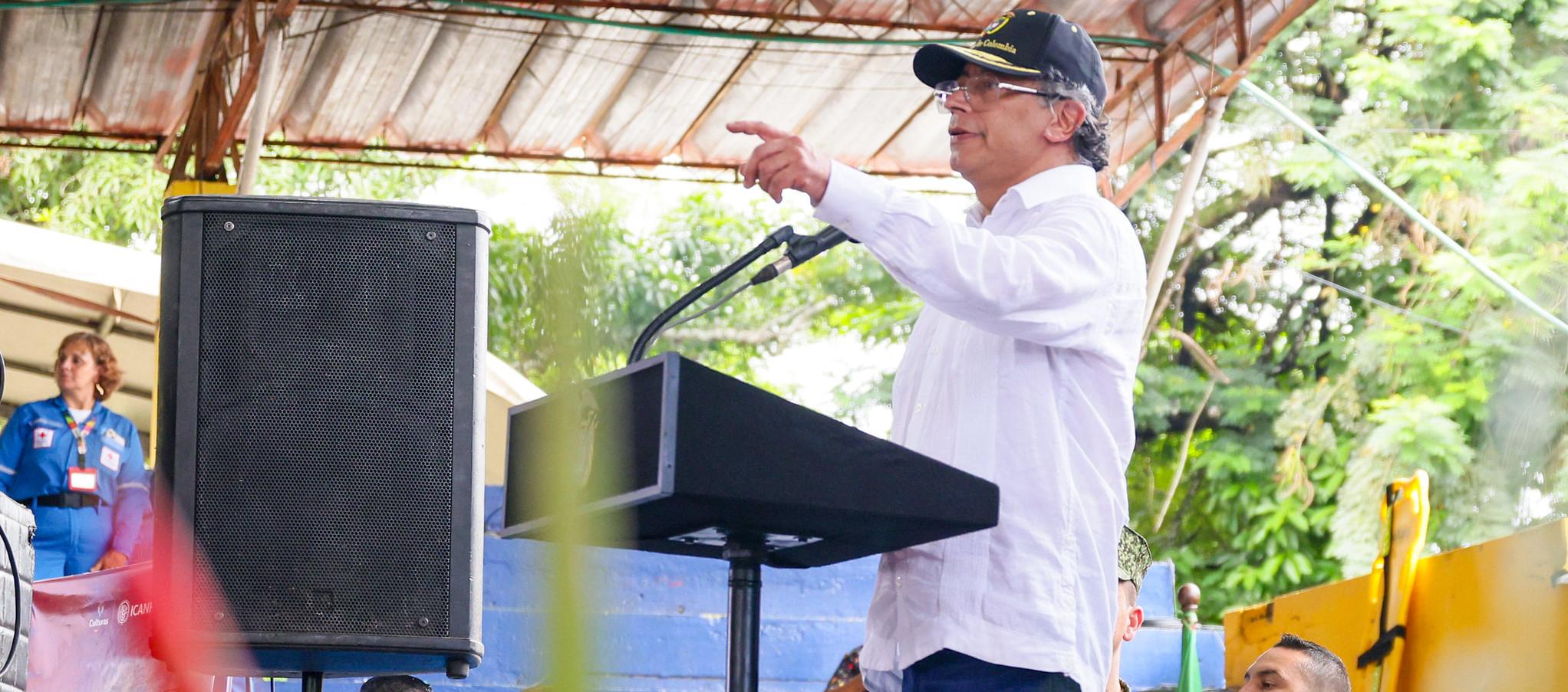 El Presidente de la República, Gustavo Petro.