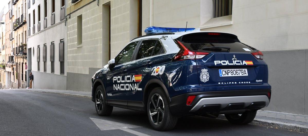 Patrulla de la Policía Nacional de España.