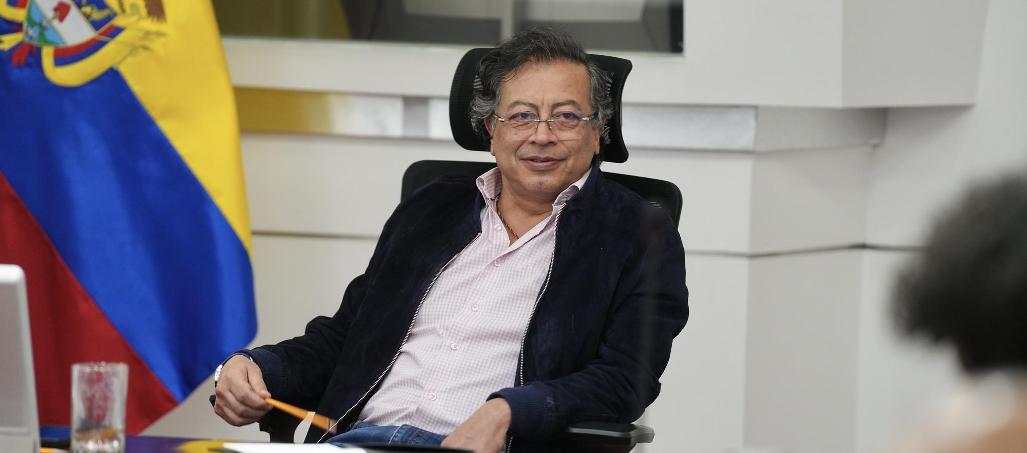 El Presidente Gustavo Petro.