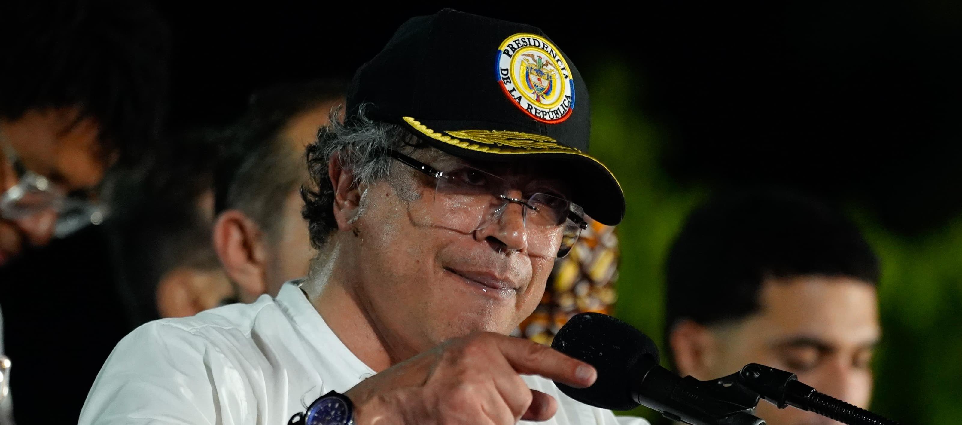 El Presidente Gustavo Petro.