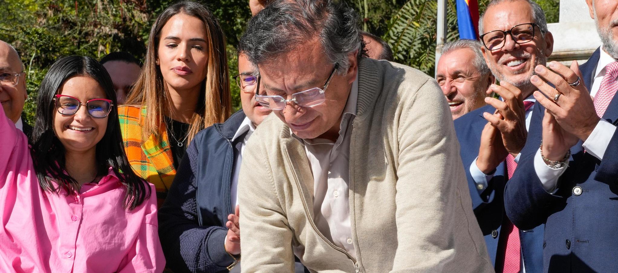El Presidente Gustavo Petro. 