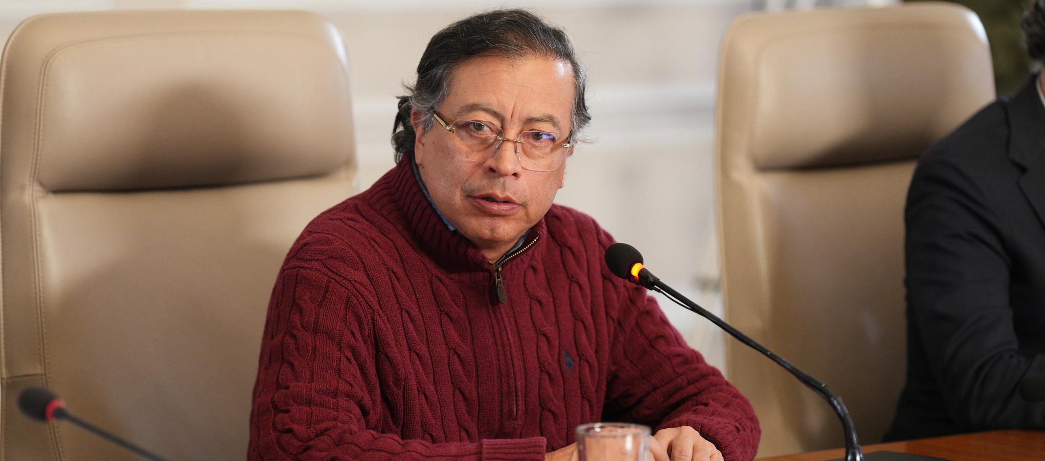 El Presidente de la República, Gustavo Petro.