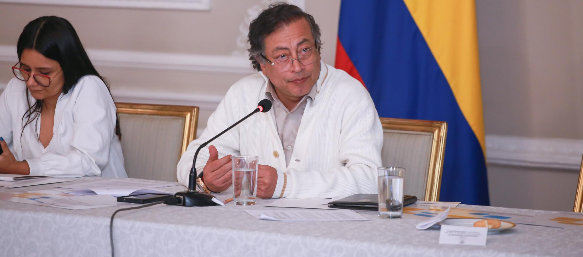 El Presidente de la República, Gustavo Petro.