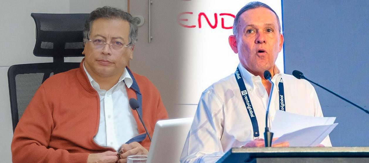 Gustavo Petro y Efraín Cepeda.