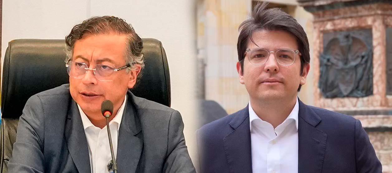 Gustavo Petro y Miguel Uribe Turbay.