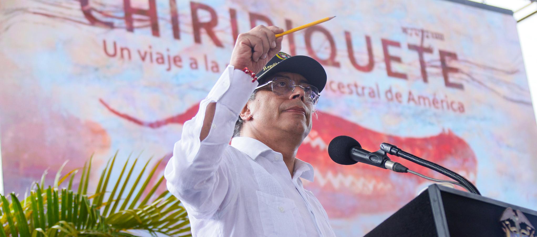 Gustavo Petro, presidente de la República. 