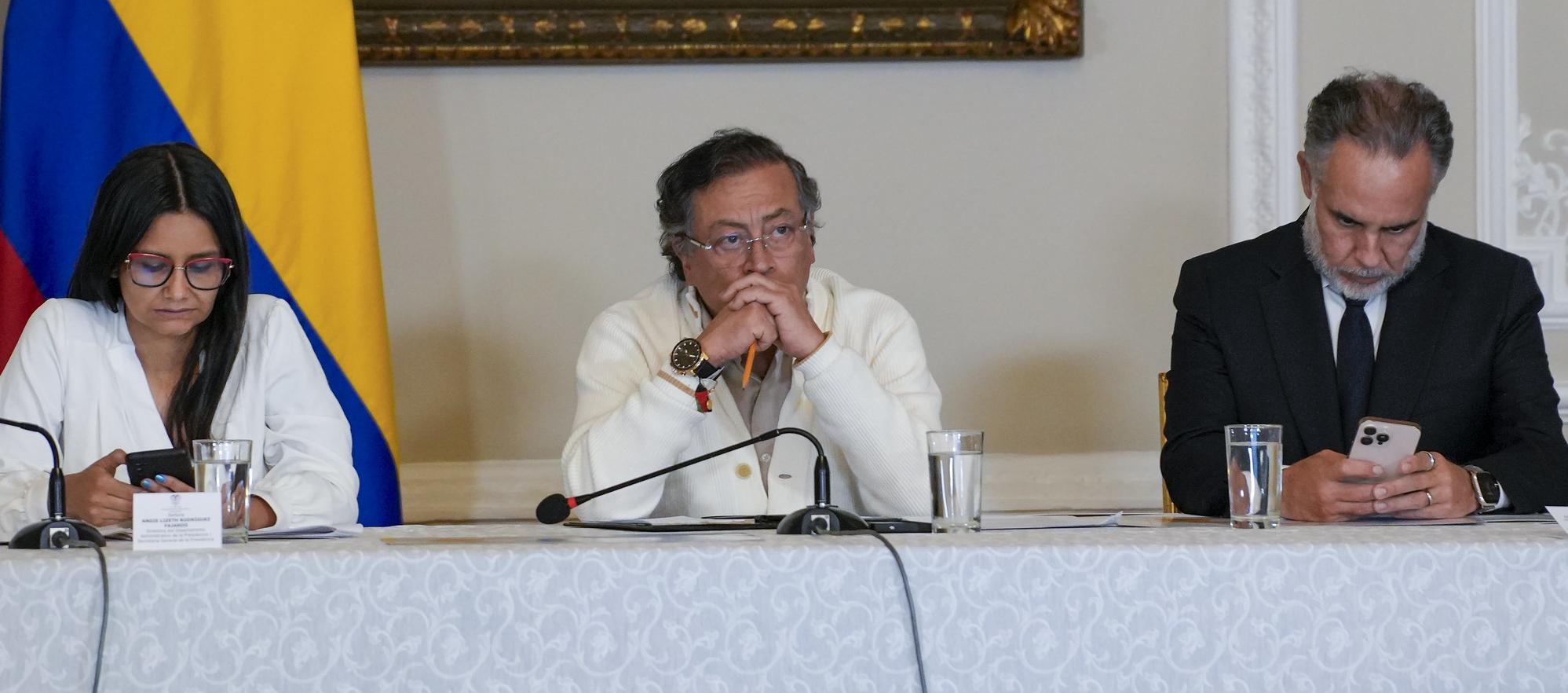 El Presidente Gustavo Petro.