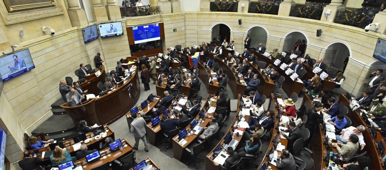 Plenaria del Senado.