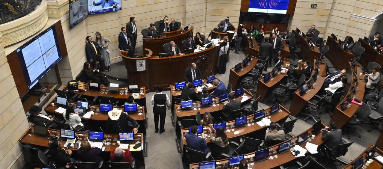 Plenaria del Senado.