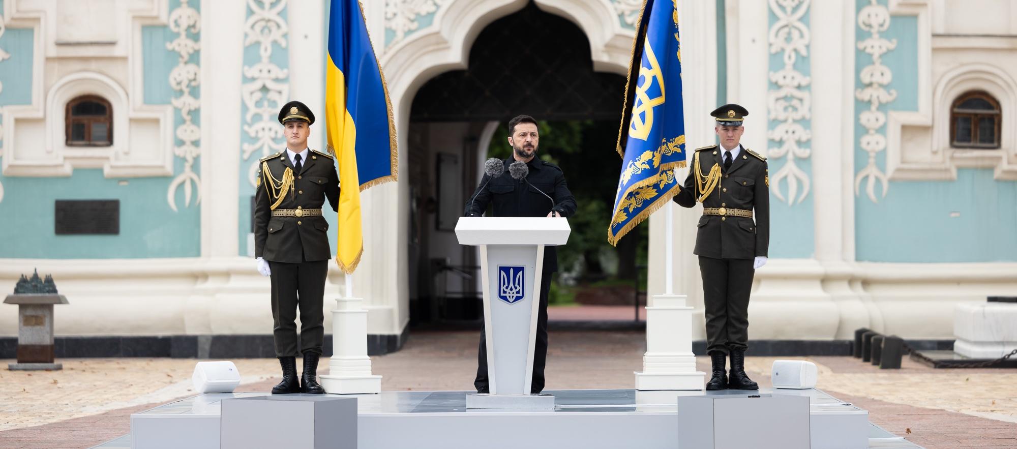 Presidente de Ucrania, Volodímir Zelenski.