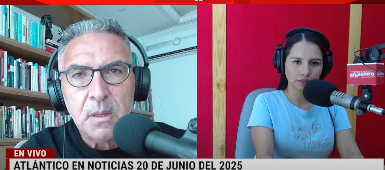 Transmisión de Atlántico en Noticias.
