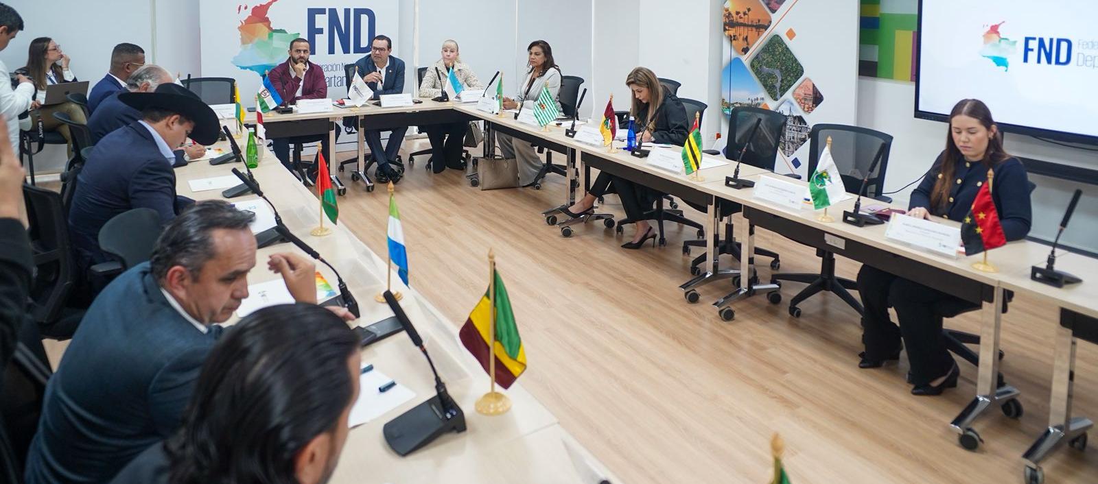 Reunión de la Federación Nacional de Departamentos