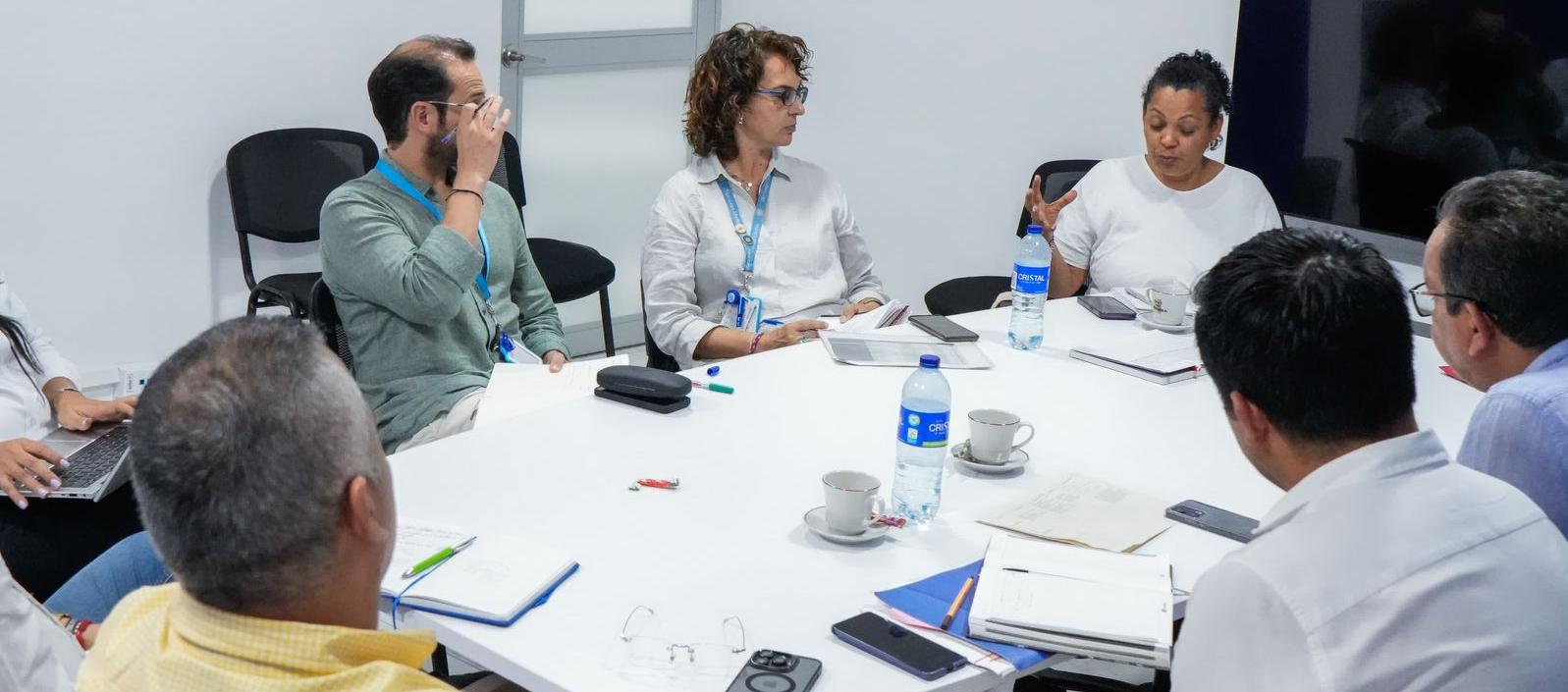 Reunión entre  la JEP y autoridades del Cesar y La Guajira.