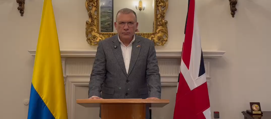 El exembajador de Colombia en el Reino Unido, Roy Barreras. 