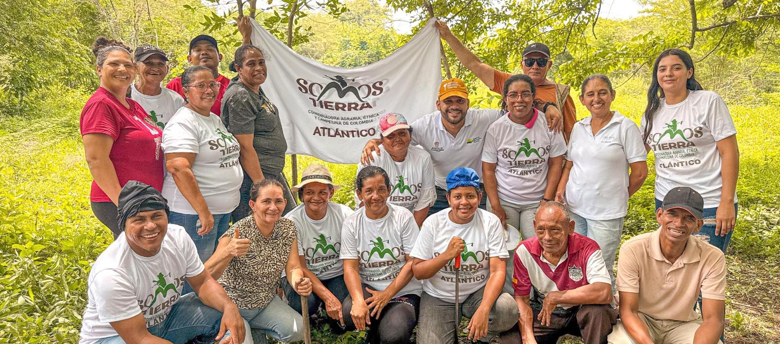 18 mujeres se beneficiarán con este terreno.