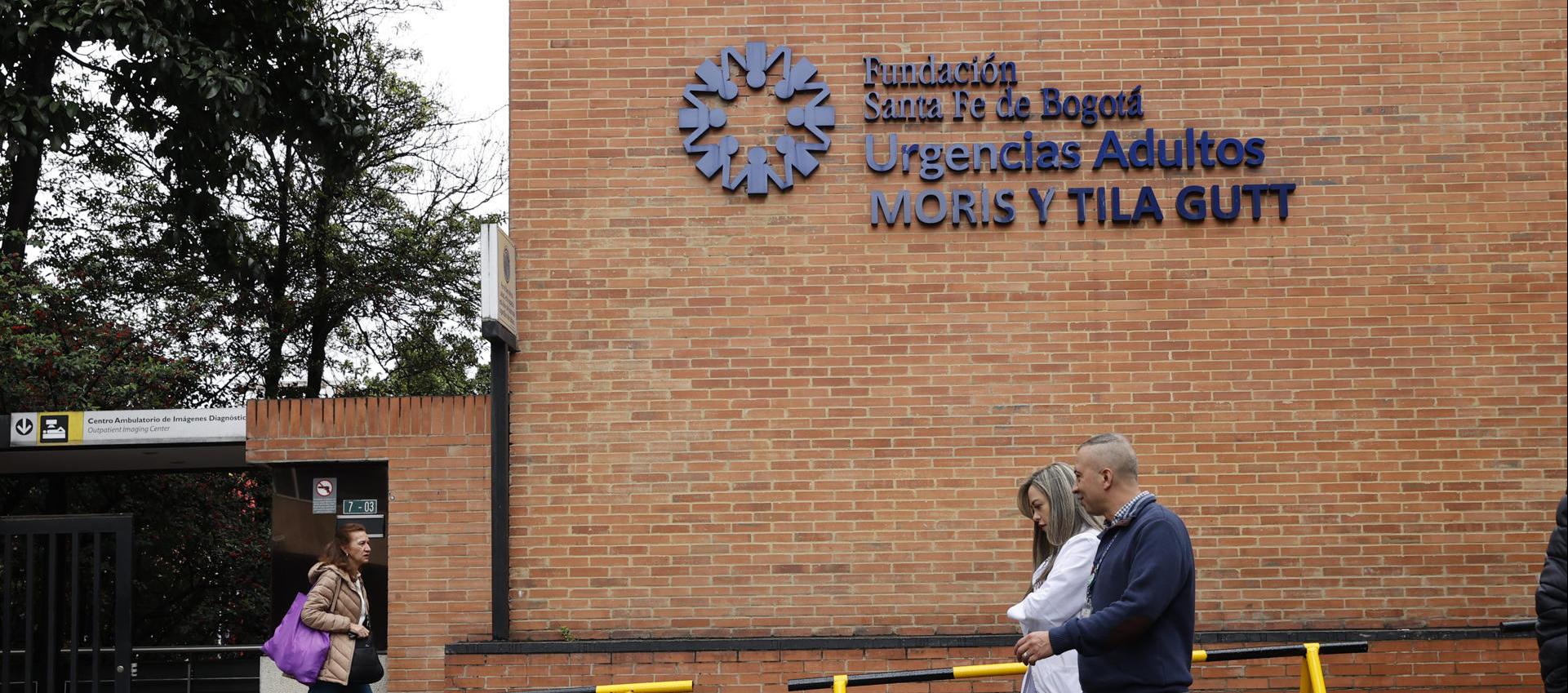 Miguel Uribe Turbay se encuentra en la Fundación Santa Fe de Bogotá.