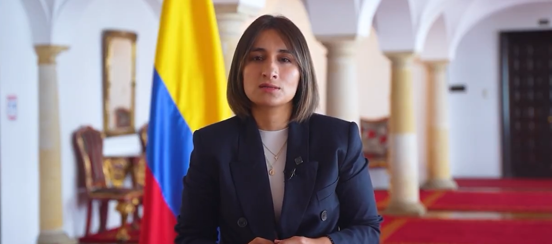 Canciller Laura Sarabia.