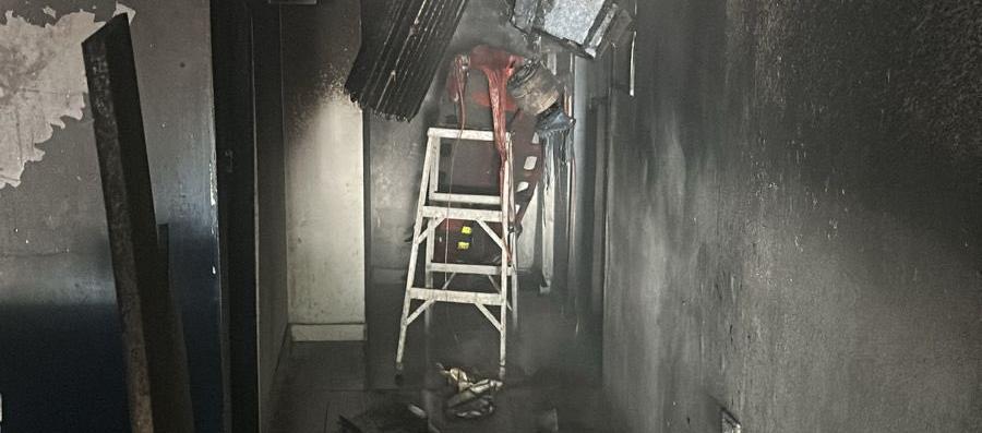 Sede quemada en Maicao.