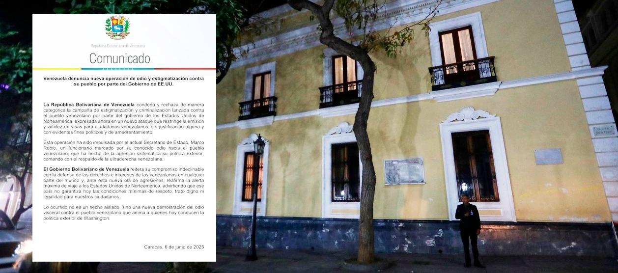 Sede de la Cancillería de Venezuela en Caracas.