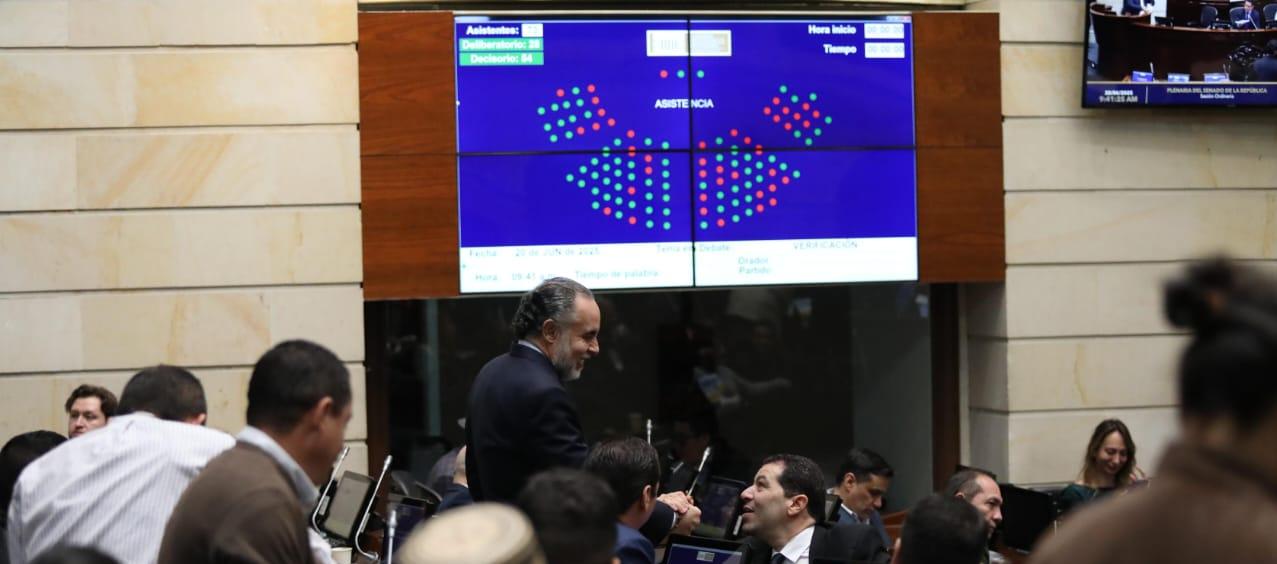 El Ministro del Interior, Armando Benedetti.