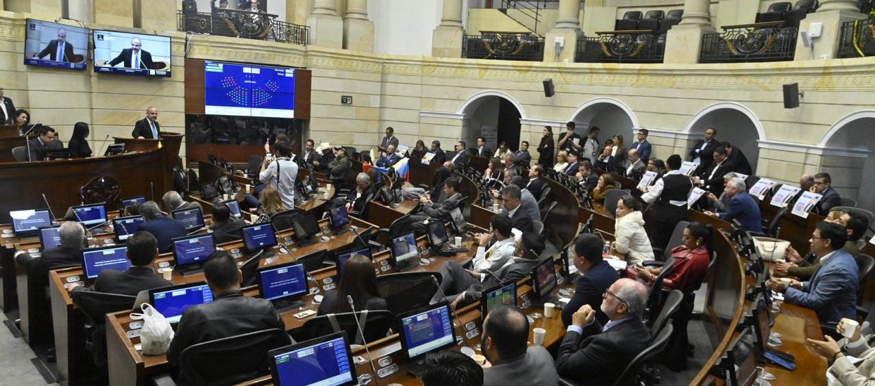 Plenaria del Senado.