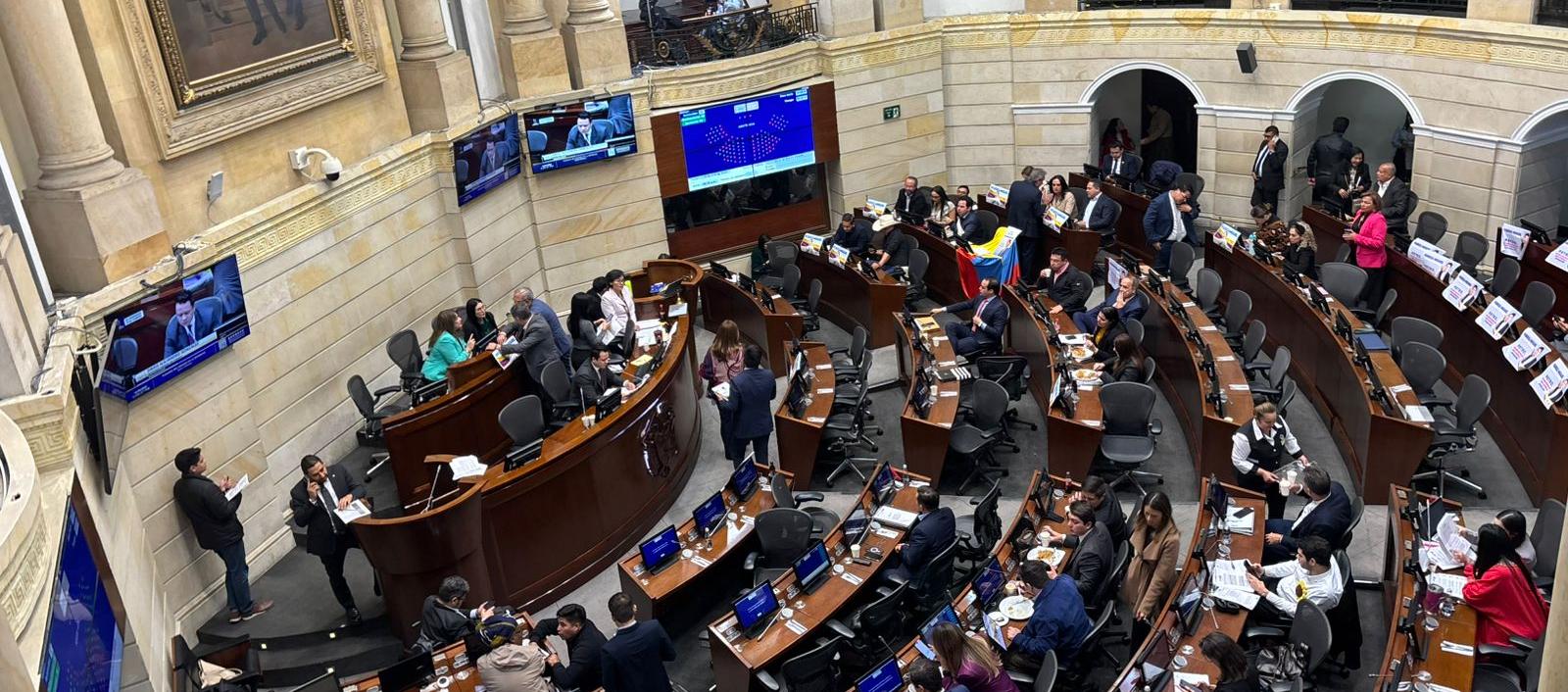 Plenaria del Senado.