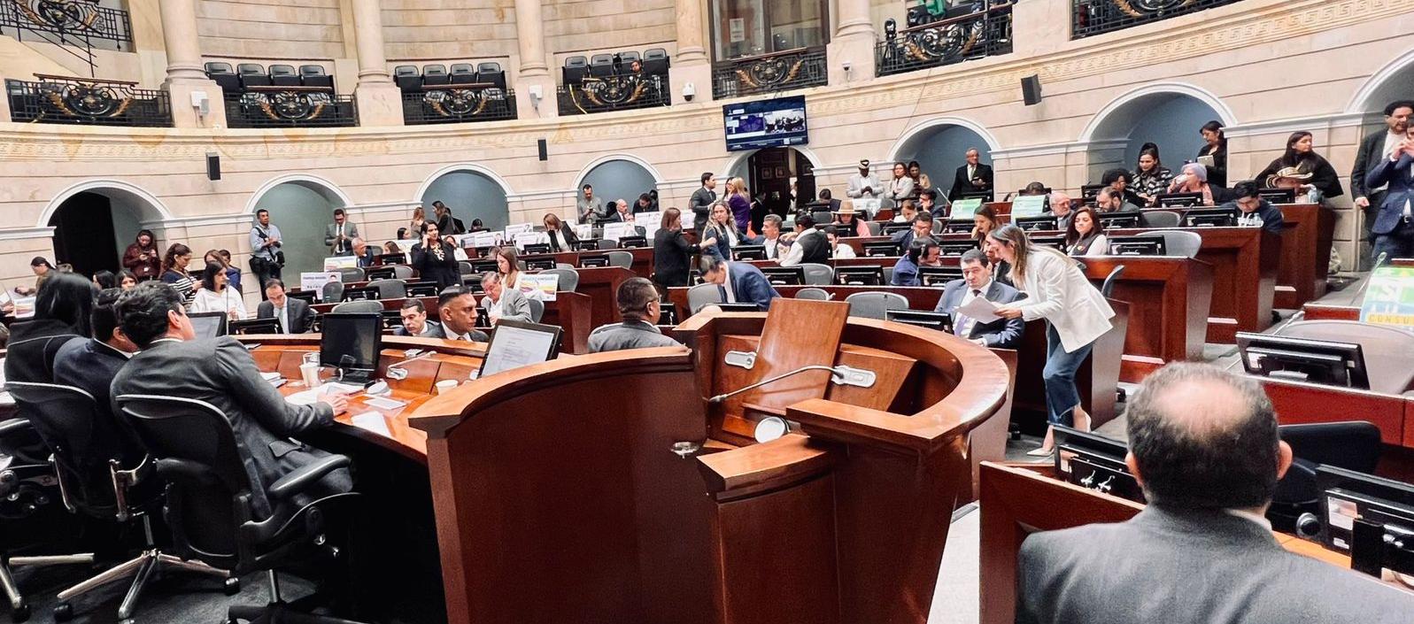 Plenaria del Senado.