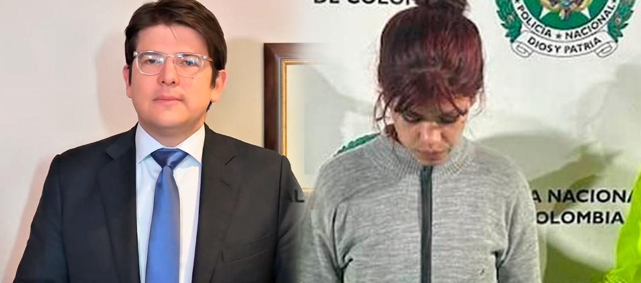 Miguel Uribe Turbay y Katherine Andrea Martínez, alias ‘Gabriela’. 