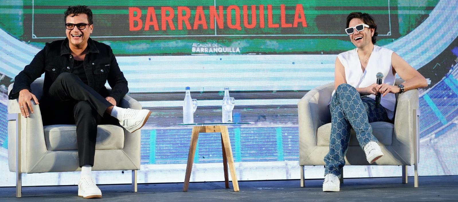 Silvestre Dangond y Juancho De la Espriella.