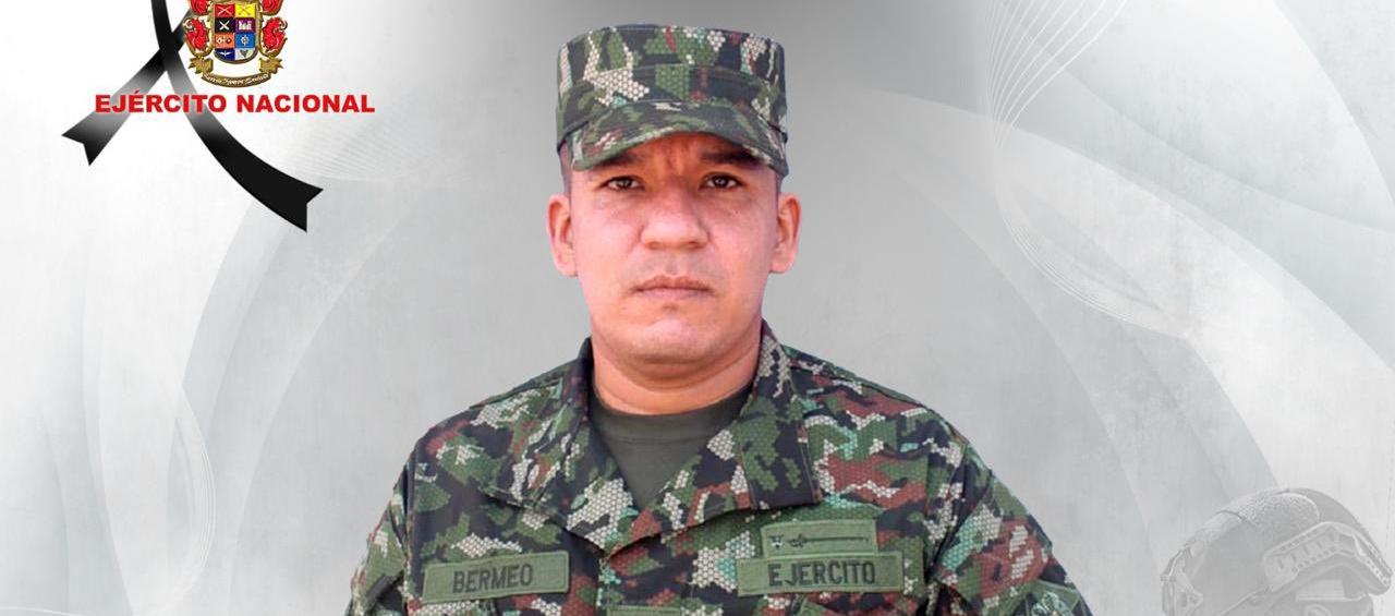 La víctima fue el soldado profesional Elvano Bermeo Vargas.