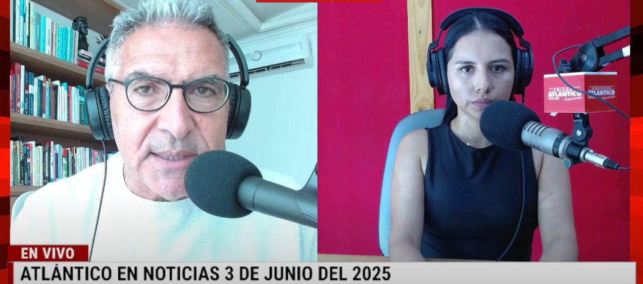 Transmisión de Atlántico en Noticias.